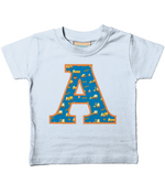 Blue Digger Letter A T Shirt