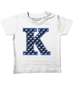 Blue Horse T-Shirt Letter K