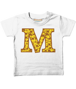 Yellow Dinosaur T-Shirt Letter M