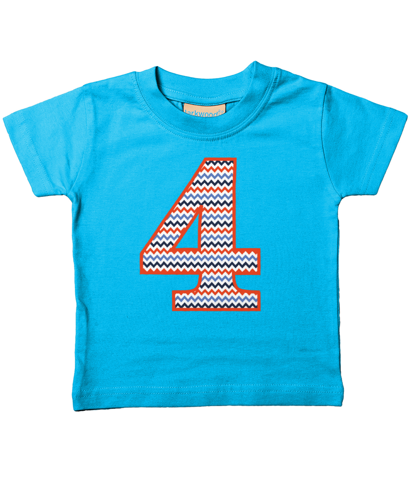 Zig Zag Age 4 T Shirt