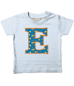 Blue Digger Letter E T Shirt