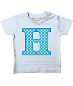 Blue Paws T-Shirt Letter H