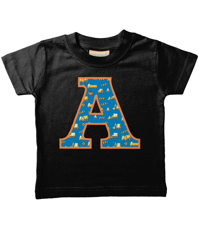 Blue Digger Letter A T Shirt