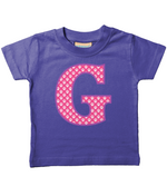 Pink Paws T-Shirt Letter G