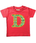 Doodle Dogs T-Shirt Letter D