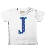 Blue Helicopter Letter J T Shirt