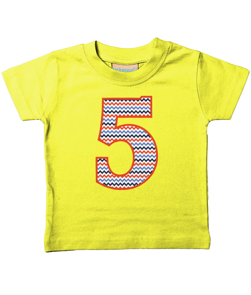 Zig Zag Age 5 T Shirt