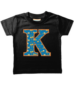 Blue Digger Letter K T Shirt