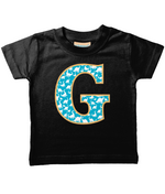 Blue Dinosaur T-Shirt Letter G