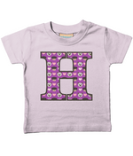 Purple Dog And Cat Love Letter H T Shirt