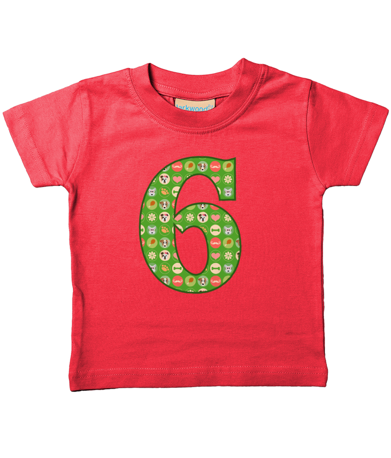 Green Dogs Age 6 T Shirt