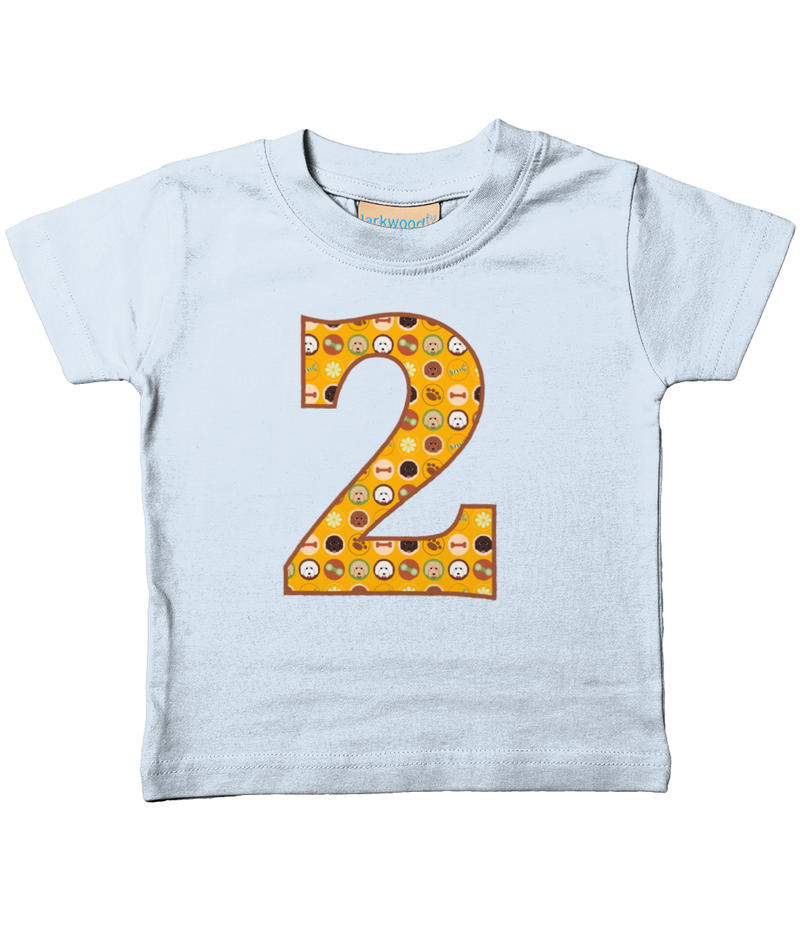 Orange Dogs Age 2 T Shirt