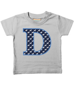 Blue Horse T-Shirt Letter D