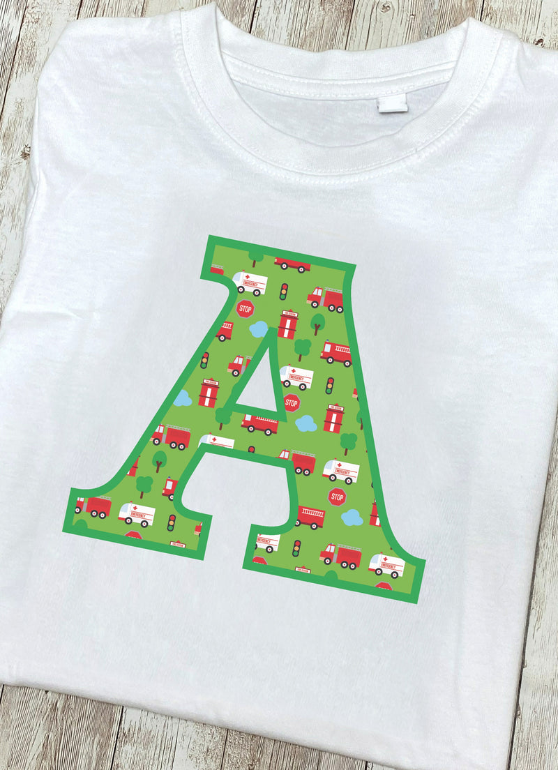 Traffic T-Shirt Letter A