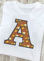 Brown Digger Letter A T Shirt