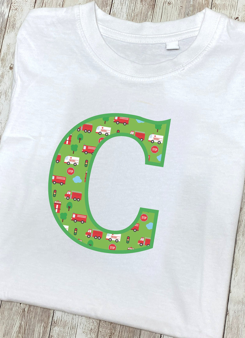 Traffic T-Shirt Letter C