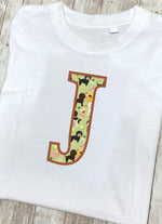 Doggy Playtime T-Shirt Letter J