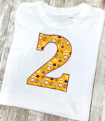 Orange Dogs Age 2 T Shirt