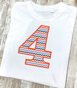 Zig Zag Age 4 T Shirt