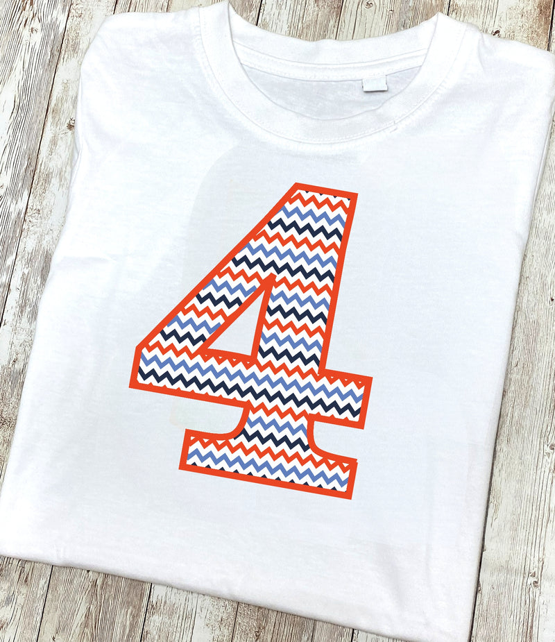 Zig Zag Age 4 T Shirt