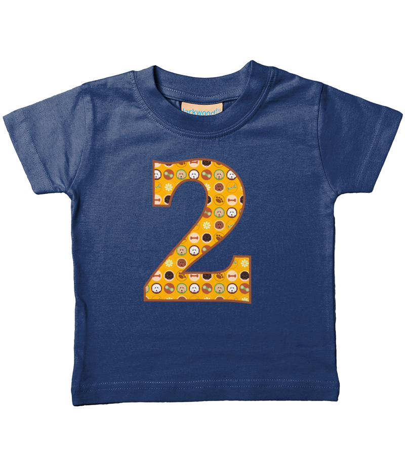 Orange Dogs Age 2 T Shirt