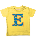 Blue Digger Letter E T Shirt