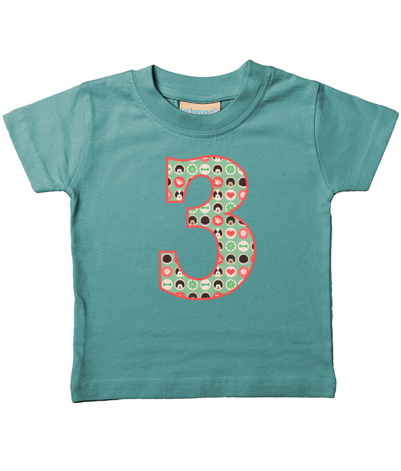 Green Dogs Age 3 T Shirt