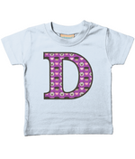 Purple Dog And Cat Love Letter D T Shirt