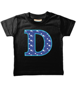 Blue Helicopter Letter D T Shirt