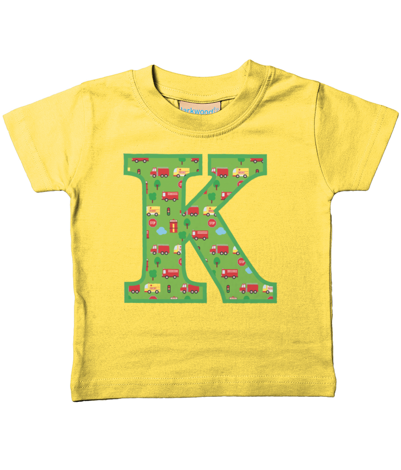 Traffic T-Shirt Letter K