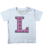 Purple Dog And Cat Love Letter L T Shirt