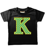 Green Crabs T-Shirt Letter K