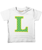 Green Crabs T-Shirt Letter L