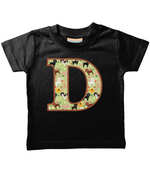 Doggy Playtime T-Shirt Letter D