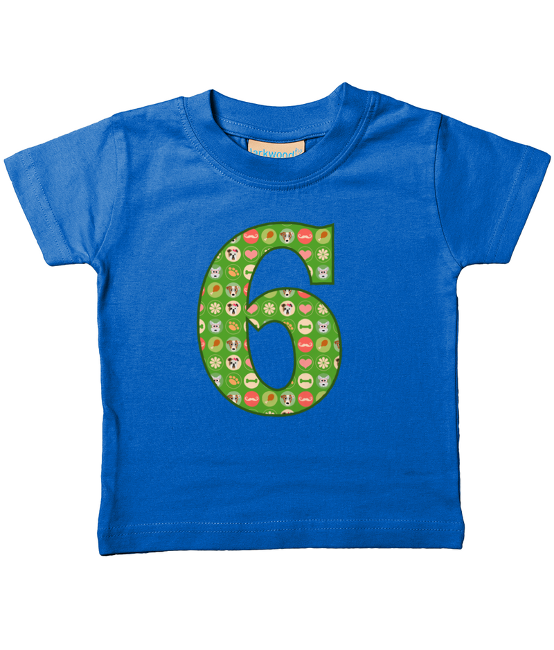 Green Dogs Age 6 T Shirt