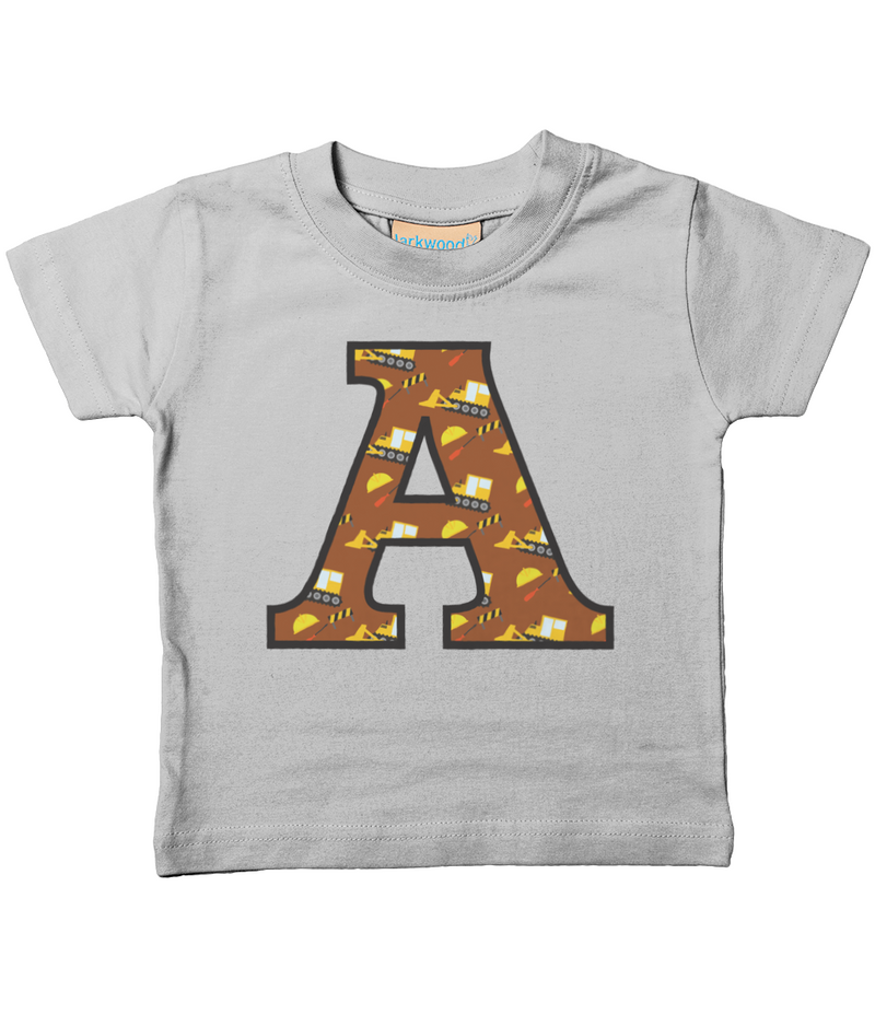 Brown Digger Letter A T Shirt