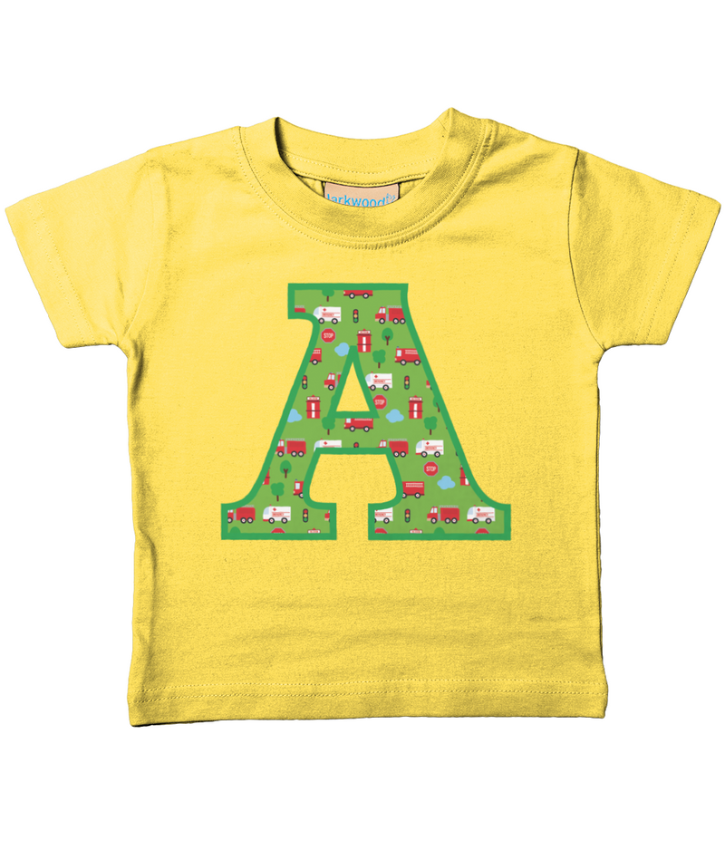 Traffic T-Shirt Letter A