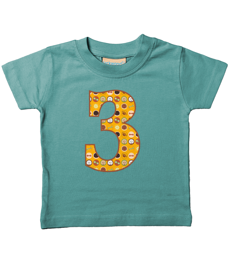 Orange Dogs Age 3 T Shirt