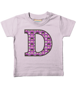 Purple Dog And Cat Love Letter D T Shirt