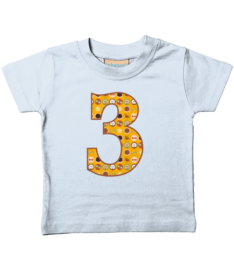 Orange Dogs Age 3 T Shirt