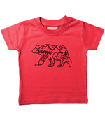 Beary Adventurous Black Outline T-Shirt